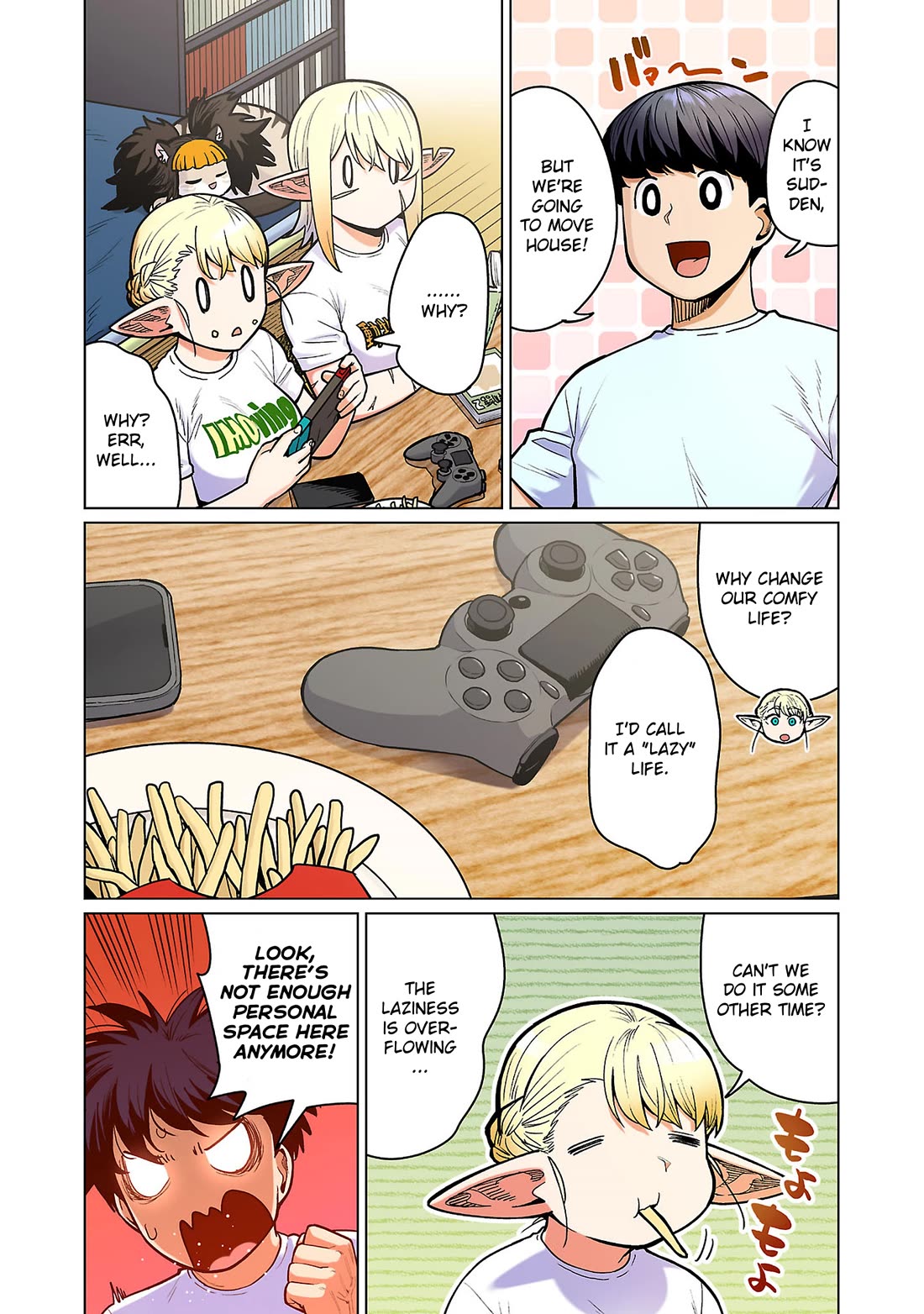 Shin Elf-san wa Yaserarenai. Chapter 15 page 18 - Chapter 15: Rapid Relocation