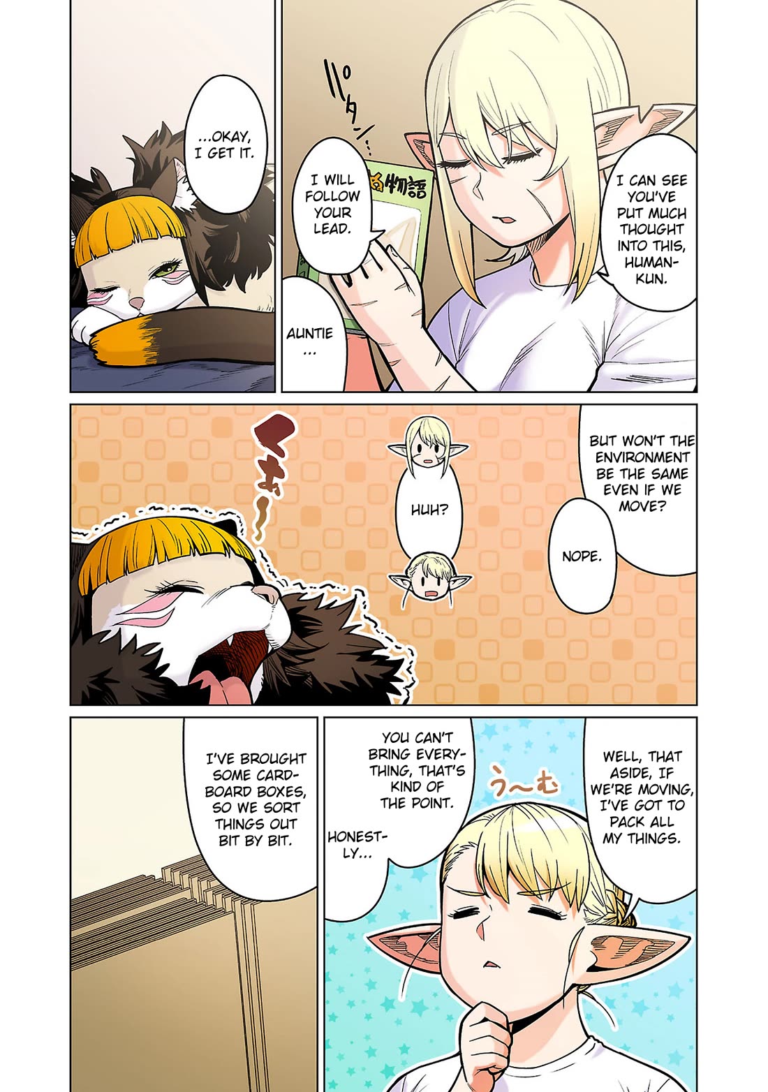 Shin Elf-san wa Yaserarenai. Chapter 15 page 20 - Chapter 15: Rapid Relocation
