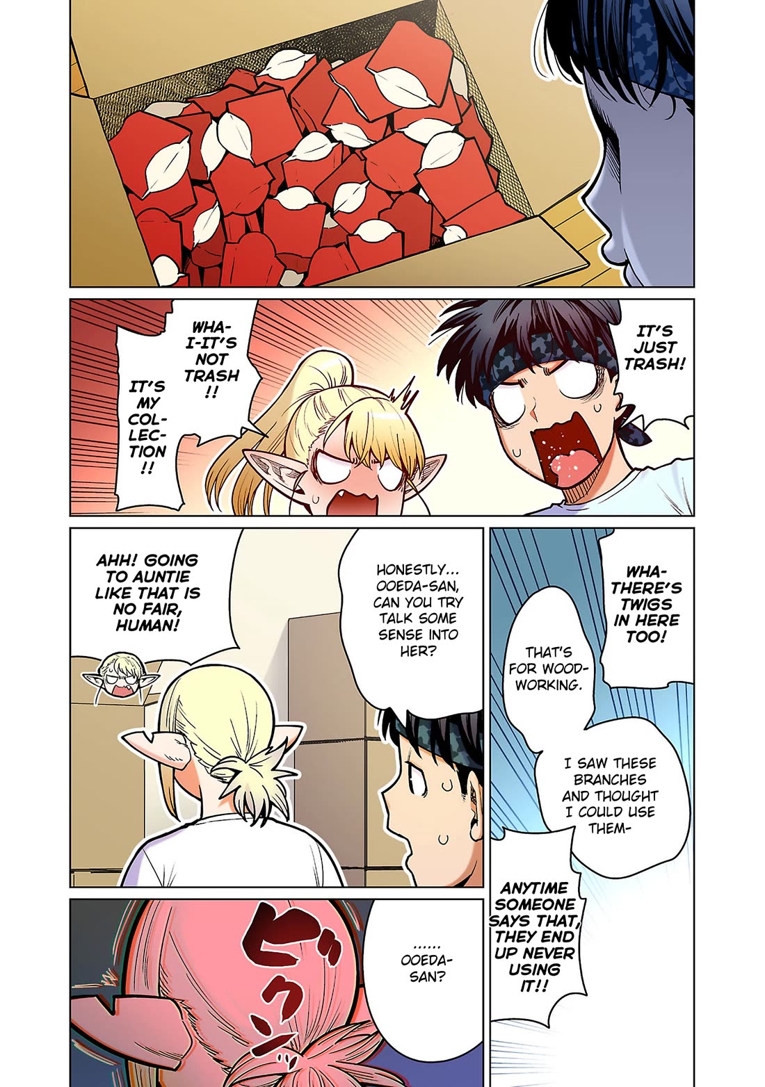 Shin Elf-san wa Yaserarenai. Chapter 15 page 22 - Chapter 15: Rapid Relocation