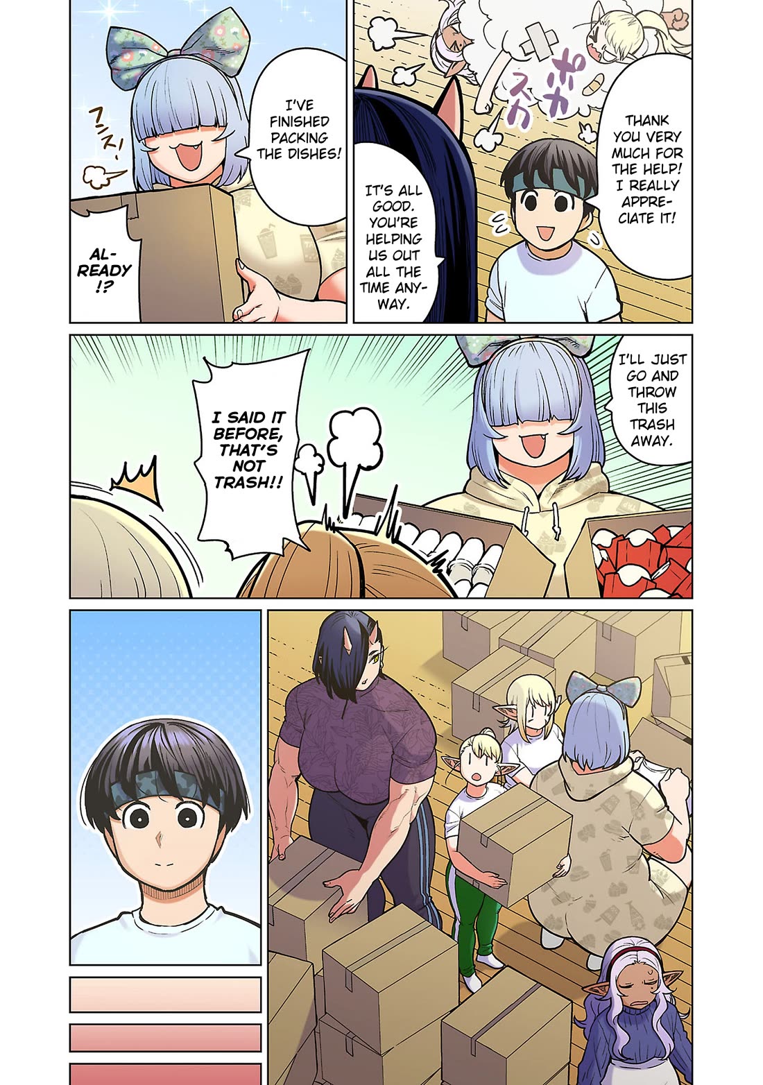Shin Elf-san wa Yaserarenai. Chapter 15 page 25 - Chapter 15: Rapid Relocation