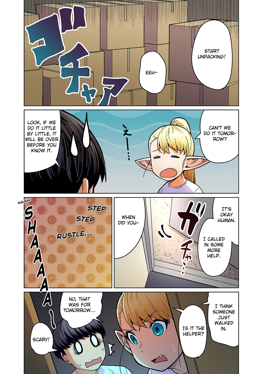 Shin Elf-san wa Yaserarenai. Chapter 15 page 27 - Chapter 15: Rapid Relocation