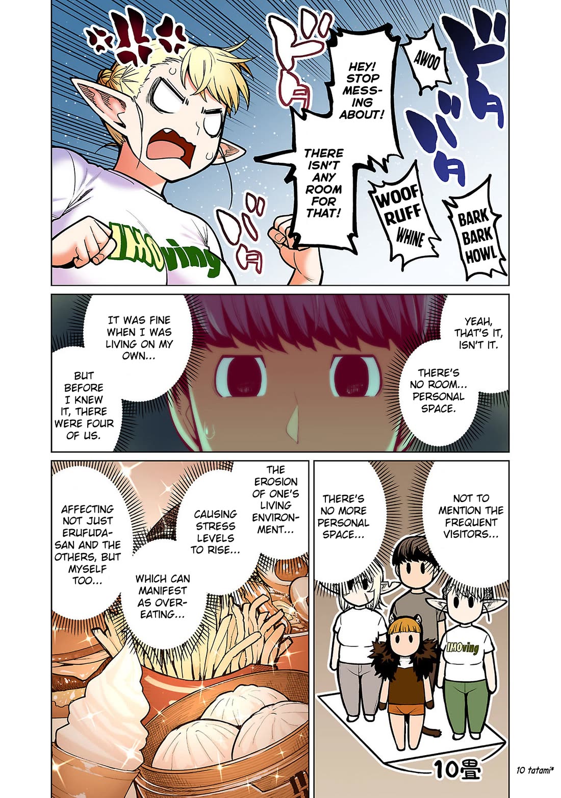 Shin Elf-san wa Yaserarenai. Chapter 15 page 8 - Chapter 15: Rapid Relocation