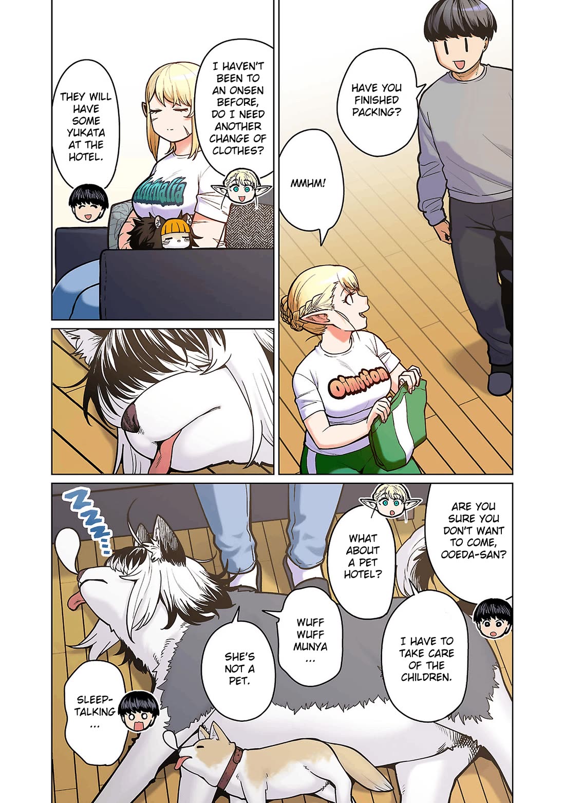 Shin Elf-san wa Yaserarenai. Chapter 16 page 2 - Chapter 16: Onsen Customs (Part 1)