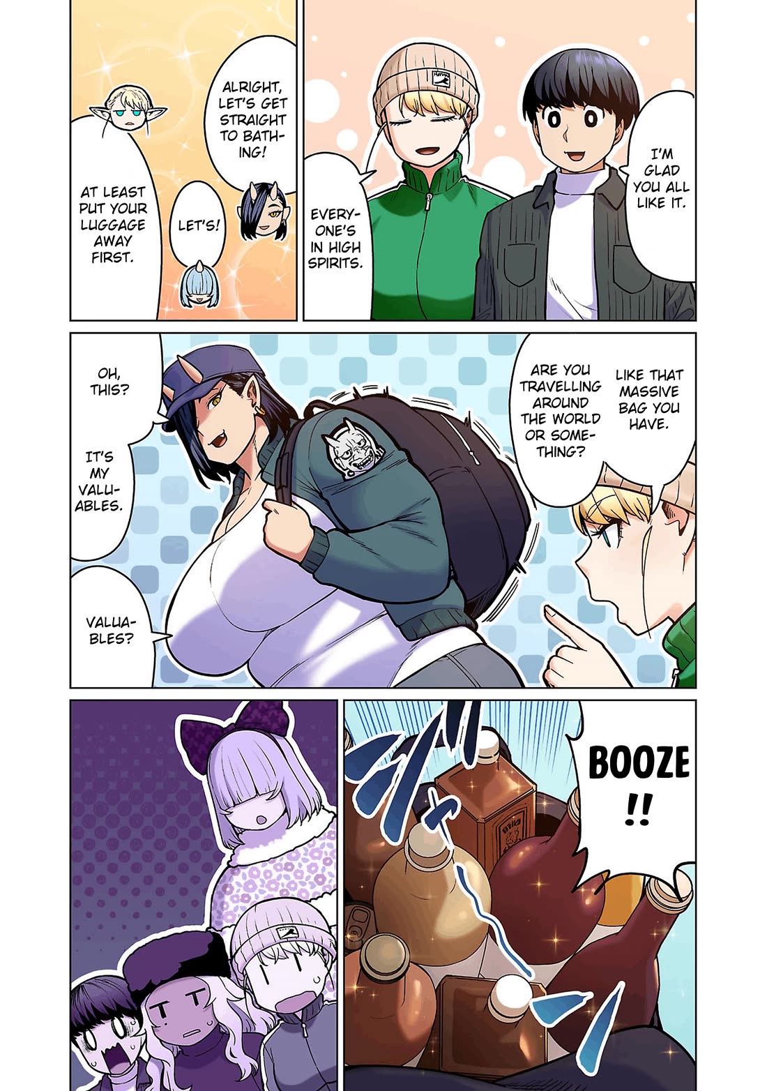 Shin Elf-san wa Yaserarenai. Chapter 16 page 7 - Chapter 16: Onsen Customs (Part 1)