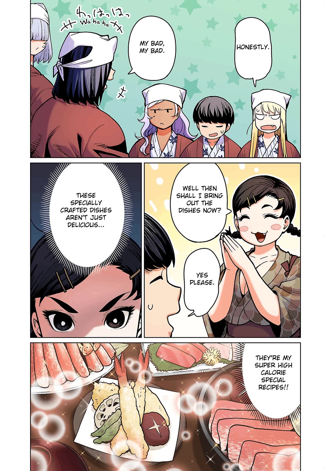 Shin Elf-san wa Yaserarenai. Chapter 17 page 5 - Chapter 17: Onsen Customs (Part 2)
