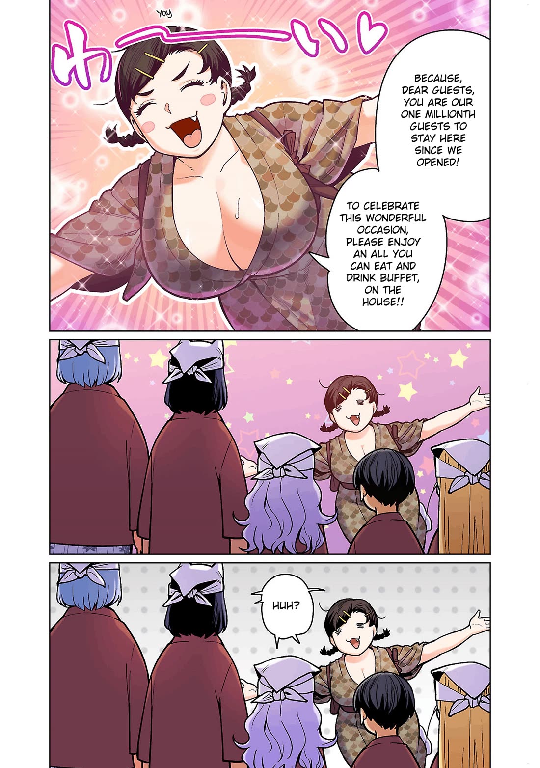 Shin Elf-san wa Yaserarenai. Chapter 17 page 7 - Chapter 17: Onsen Customs (Part 2)