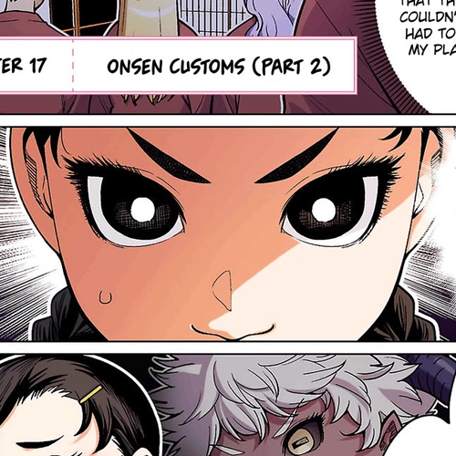 Shin Elf-san wa Yaserarenai. Chapter 17: Onsen Customs (Part 2) cover
