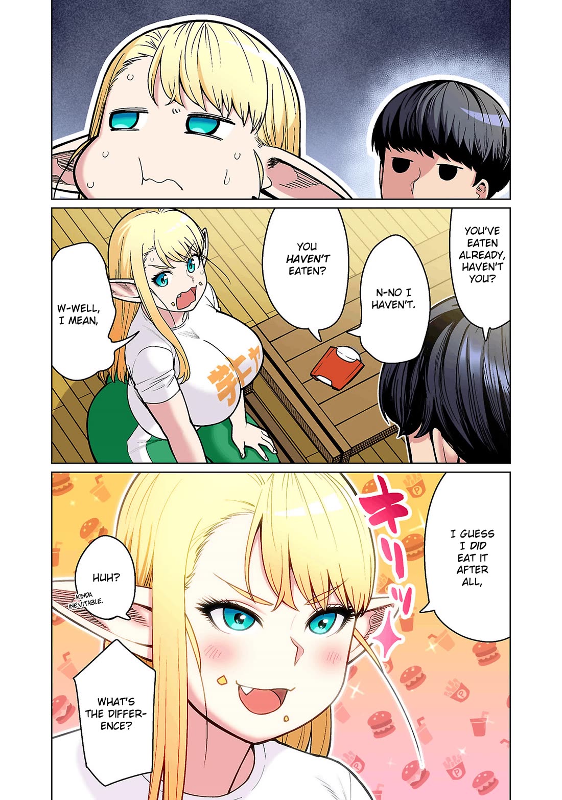 Shin Elf-san wa Yaserarenai. Chapter 18 page 2 - Chapter 18: Heaped-on Love