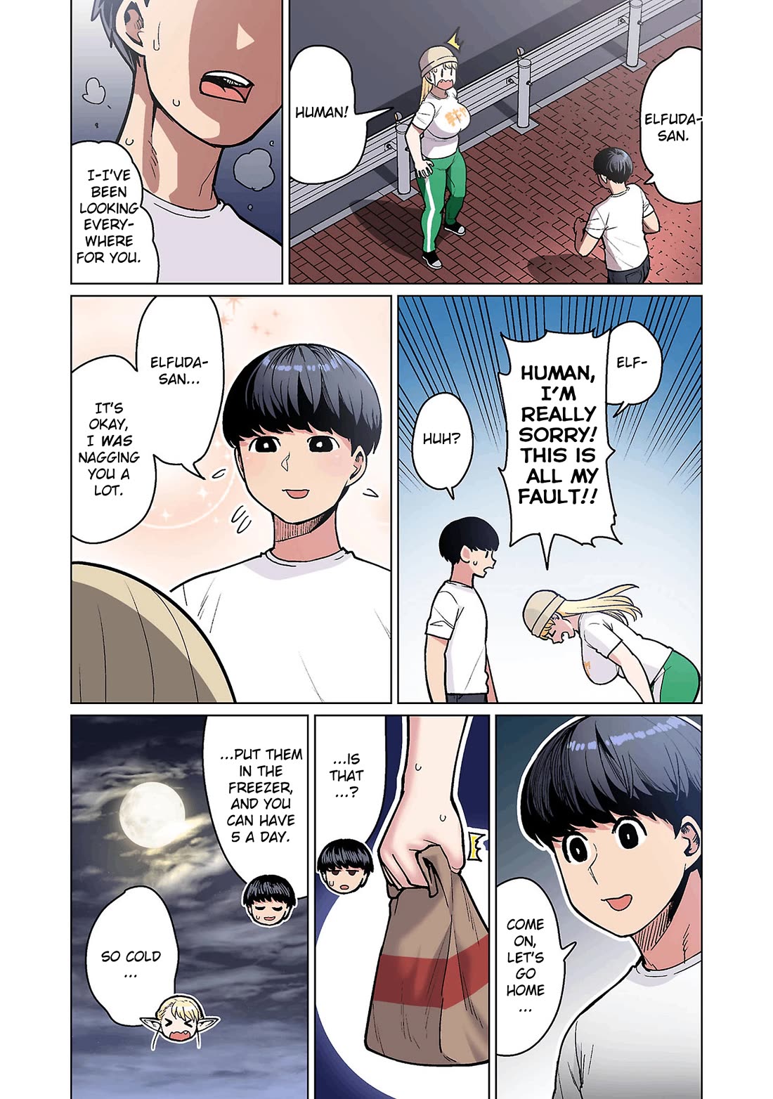 Shin Elf-san wa Yaserarenai. Chapter 18 page 24 - Chapter 18: Heaped-on Love