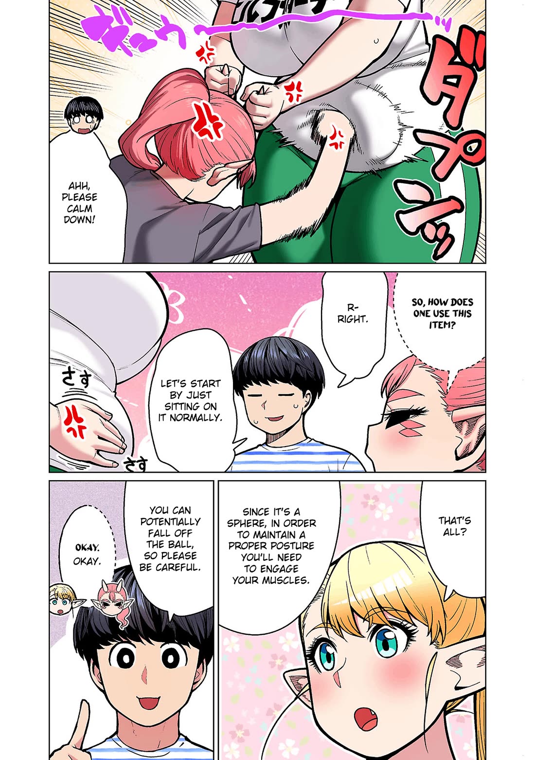 Shin Elf-san wa Yaserarenai. Chapter 19 page 11 - Chapter 19: Sparkling Exercise