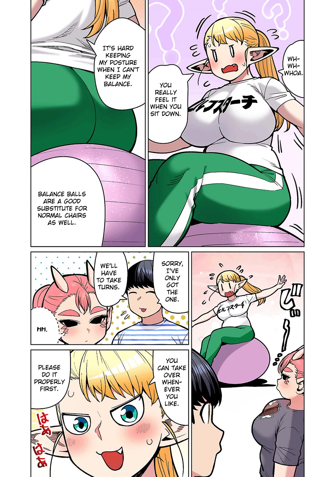 Shin Elf-san wa Yaserarenai. Chapter 19 page 12 - Chapter 19: Sparkling Exercise