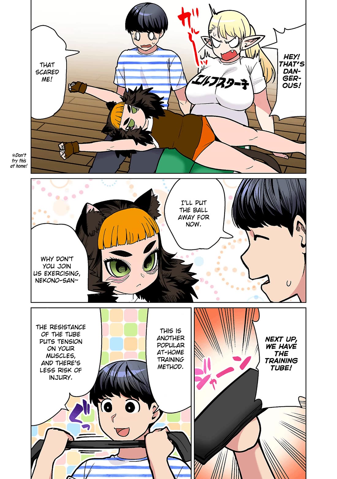 Shin Elf-san wa Yaserarenai. Chapter 19 page 20 - Chapter 19: Sparkling Exercise