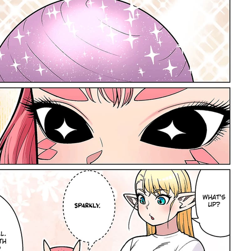 Shin Elf-san wa Yaserarenai. Chapter 19: Sparkling Exercise cover