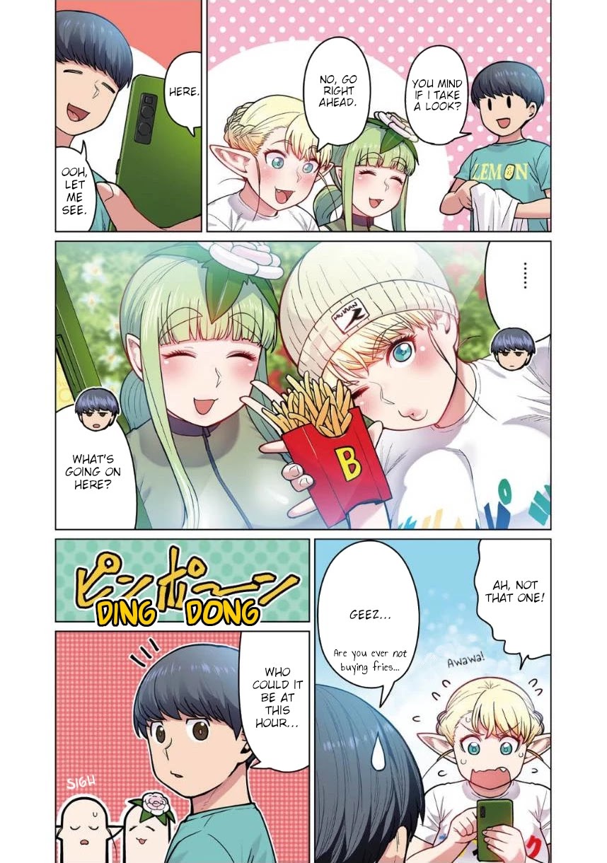 Shin Elf-san wa Yaserarenai. Chapter 2 page 21 - Chapter 2: Greedy Flower