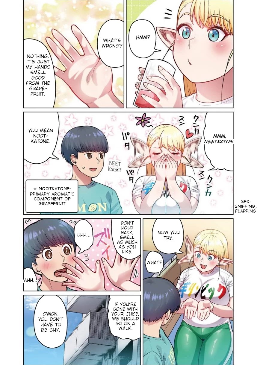 Shin Elf-san wa Yaserarenai. Chapter 2 page 4 - Chapter 2: Greedy Flower