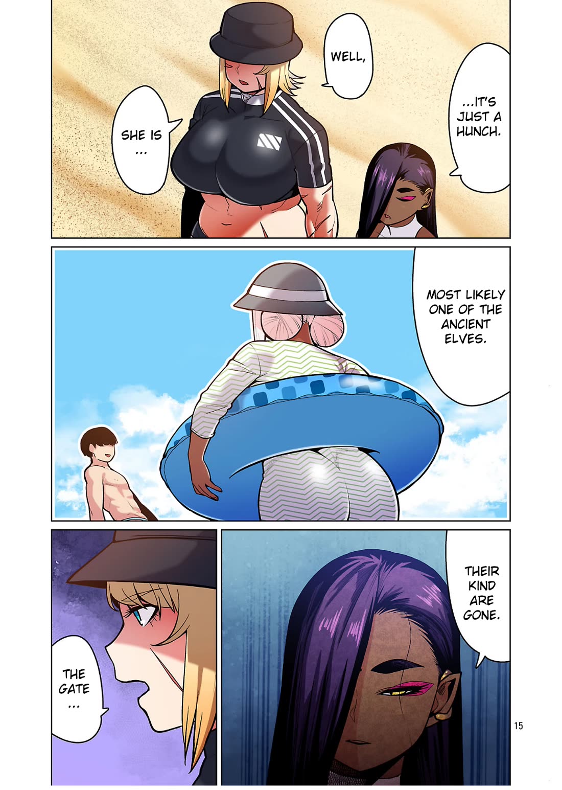 Shin Elf-san wa Yaserarenai. Chapter 21 page 16 - Chapter 21