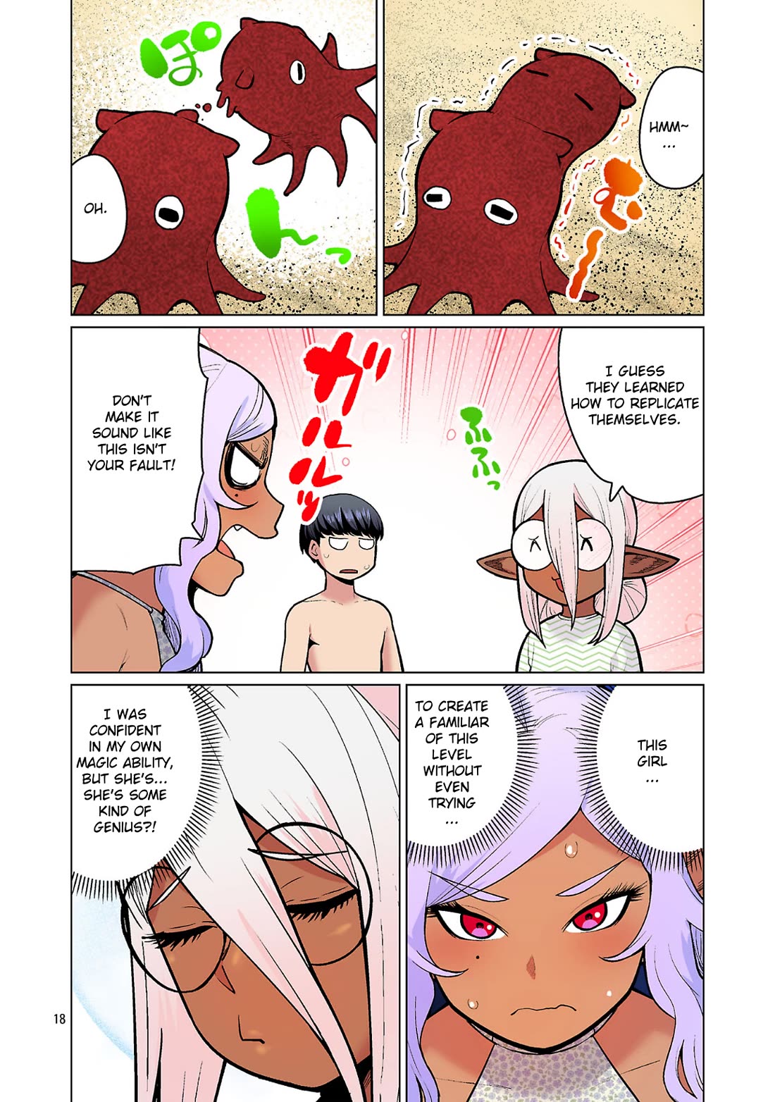 Shin Elf-san wa Yaserarenai. Chapter 22 page 18 - Chapter 22