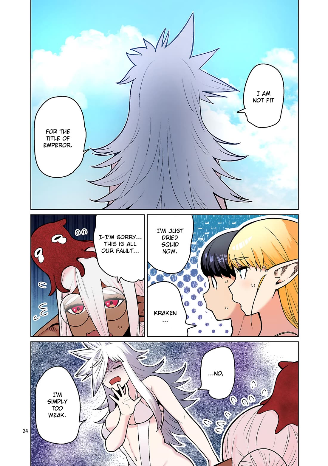 Shin Elf-san wa Yaserarenai. Chapter 22 page 24 - Chapter 22
