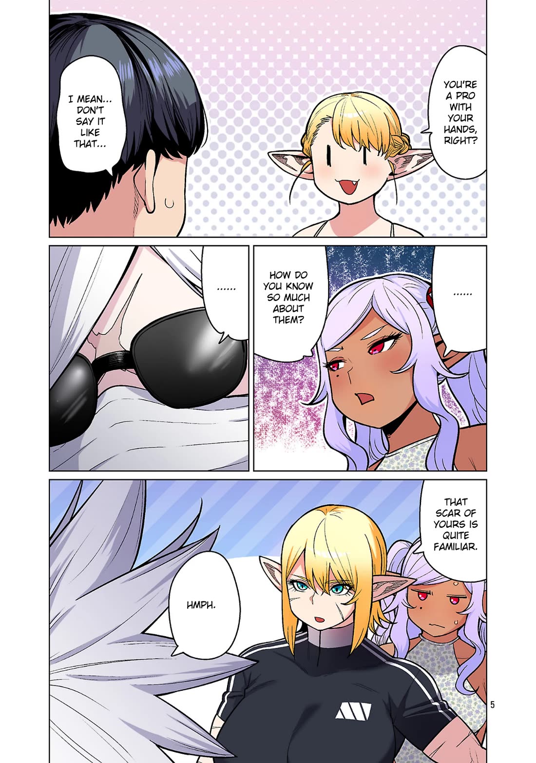 Shin Elf-san wa Yaserarenai. Chapter 22 page 5 - Chapter 22