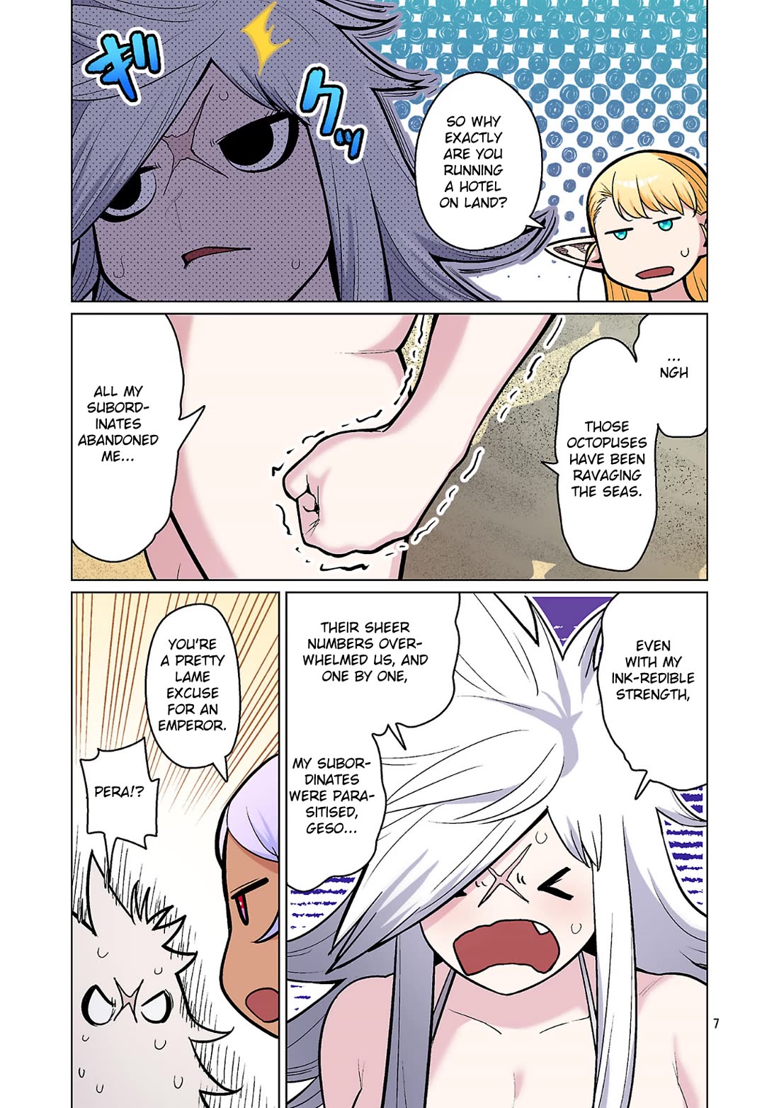 Shin Elf-san wa Yaserarenai. Chapter 22 page 7 - Chapter 22
