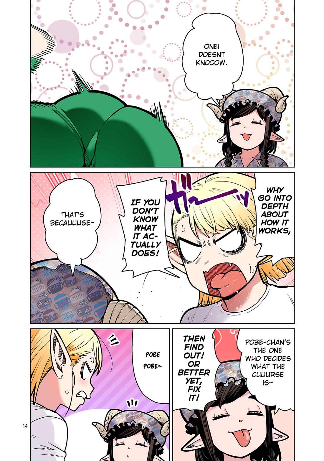 Shin Elf-san wa Yaserarenai. Chapter 23 page 14 - Chapter 23