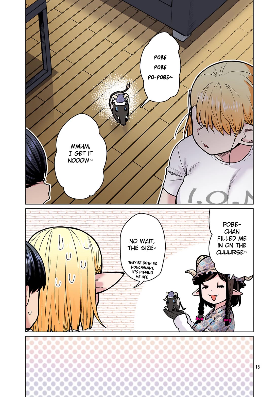 Shin Elf-san wa Yaserarenai. Chapter 23 page 15 - Chapter 23
