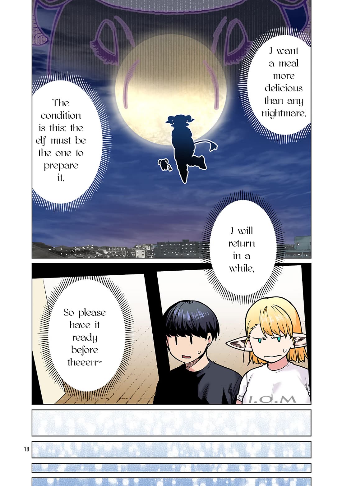 Shin Elf-san wa Yaserarenai. Chapter 23 page 18 - Chapter 23