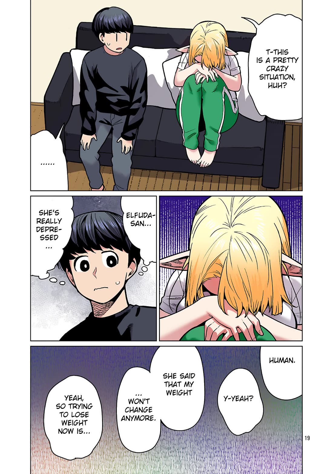 Shin Elf-san wa Yaserarenai. Chapter 23 page 19 - Chapter 23