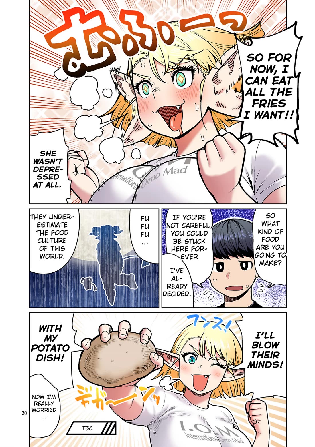 Shin Elf-san wa Yaserarenai. Chapter 23 page 20 - Chapter 23