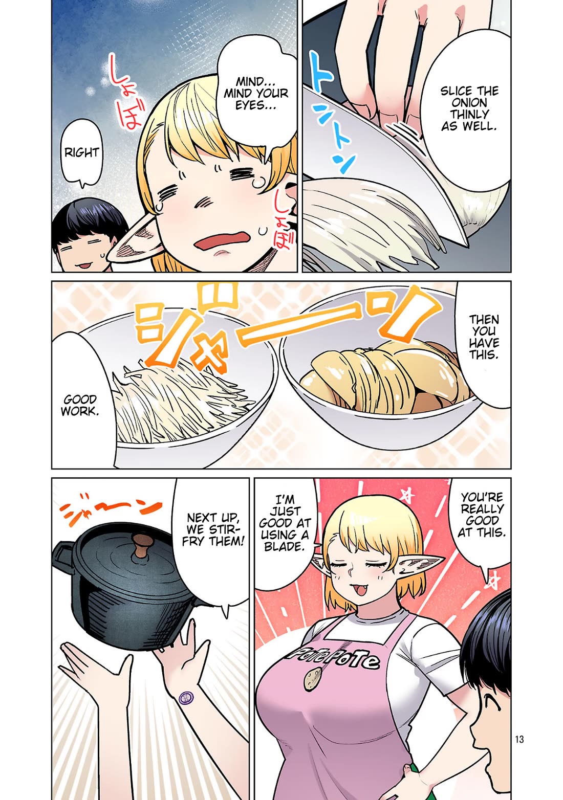 Shin Elf-san wa Yaserarenai. Chapter 24 page 14 - Chapter 24