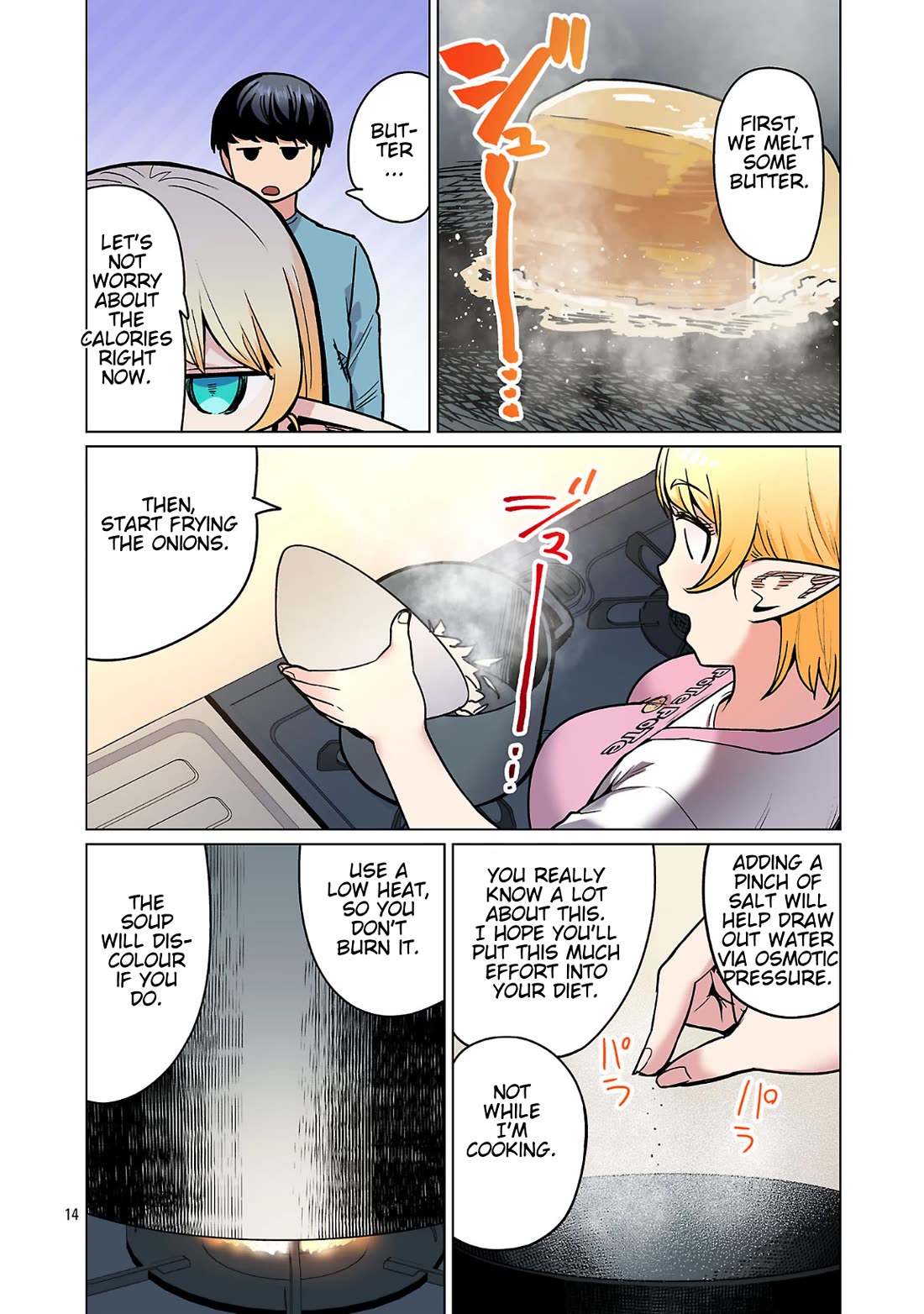 Shin Elf-san wa Yaserarenai. Chapter 24 page 15 - Chapter 24