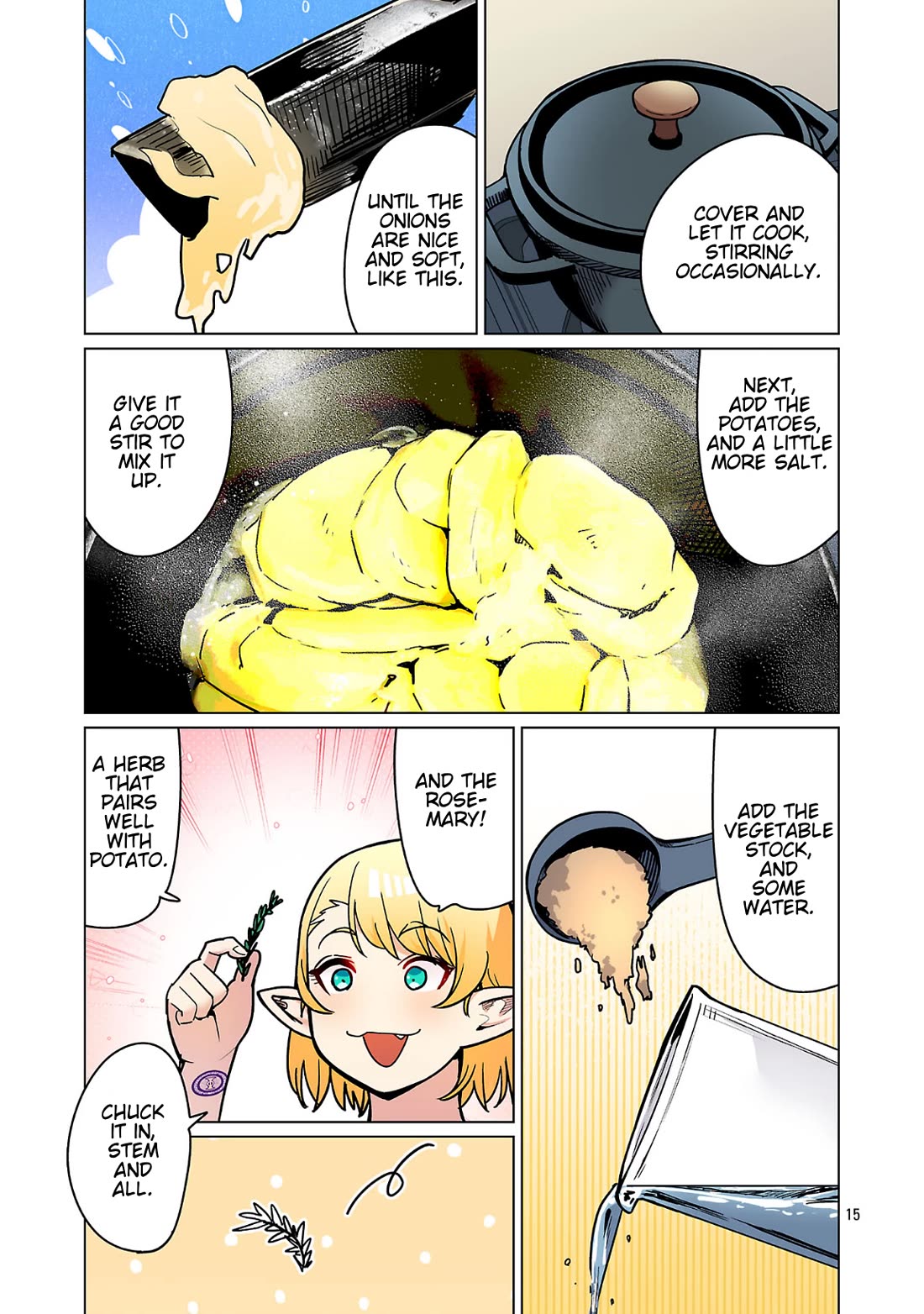 Shin Elf-san wa Yaserarenai. Chapter 24 page 16 - Chapter 24