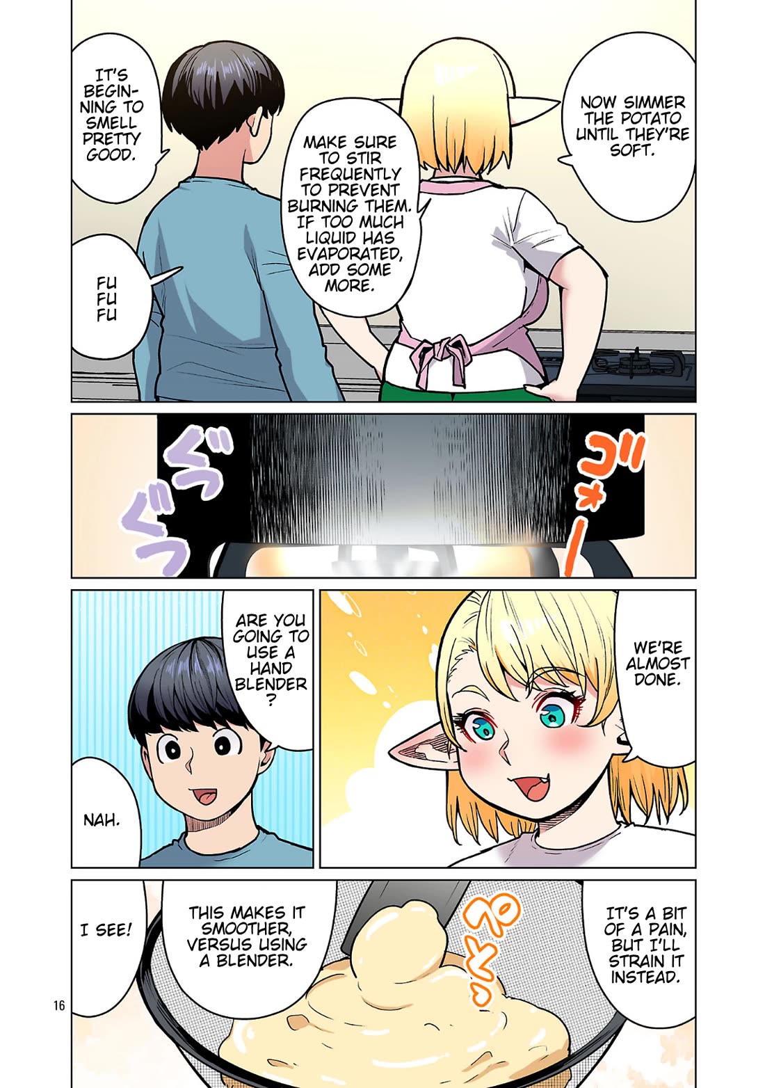 Shin Elf-san wa Yaserarenai. Chapter 24 page 17 - Chapter 24