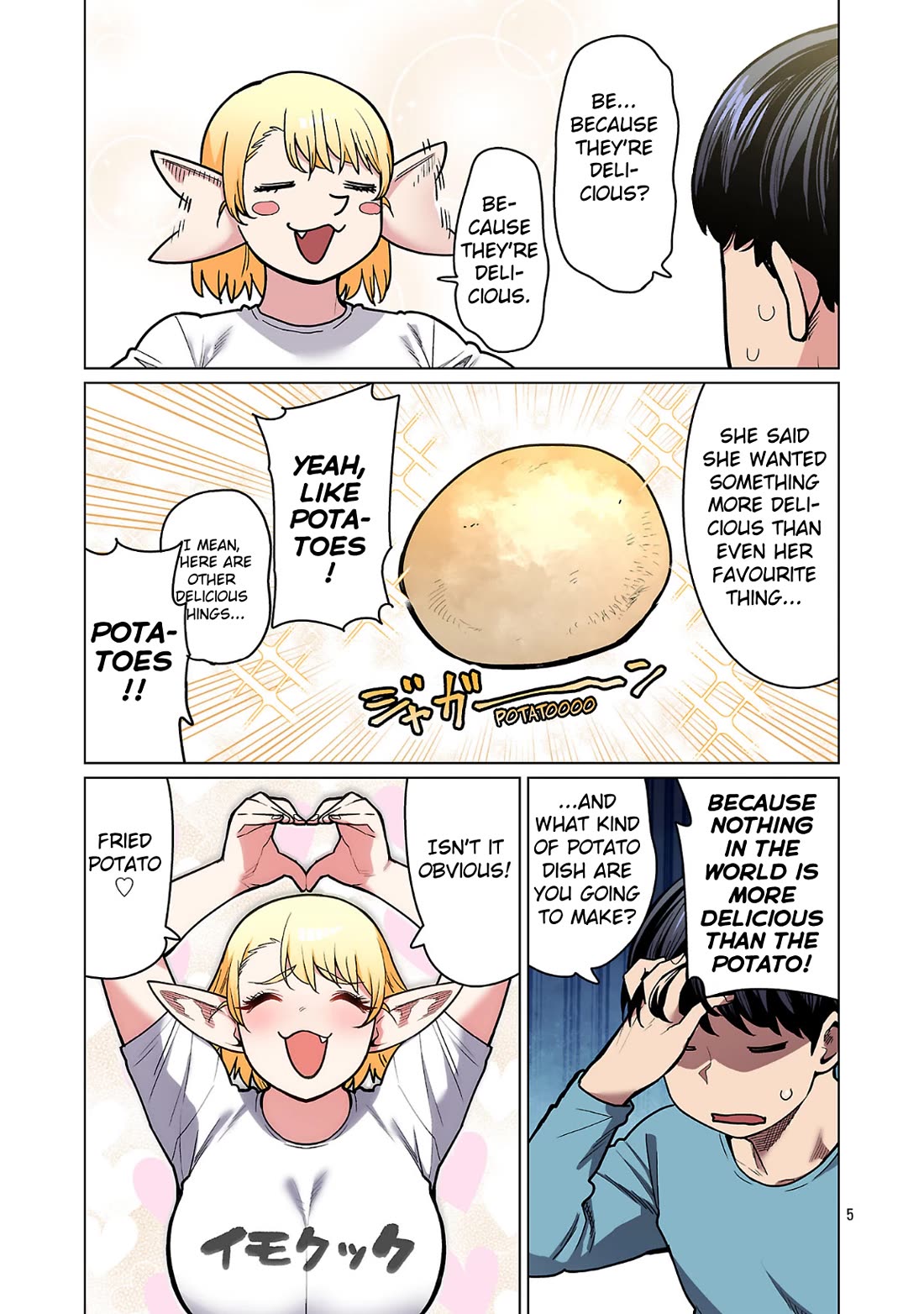 Shin Elf-san wa Yaserarenai. Chapter 24 page 6 - Chapter 24