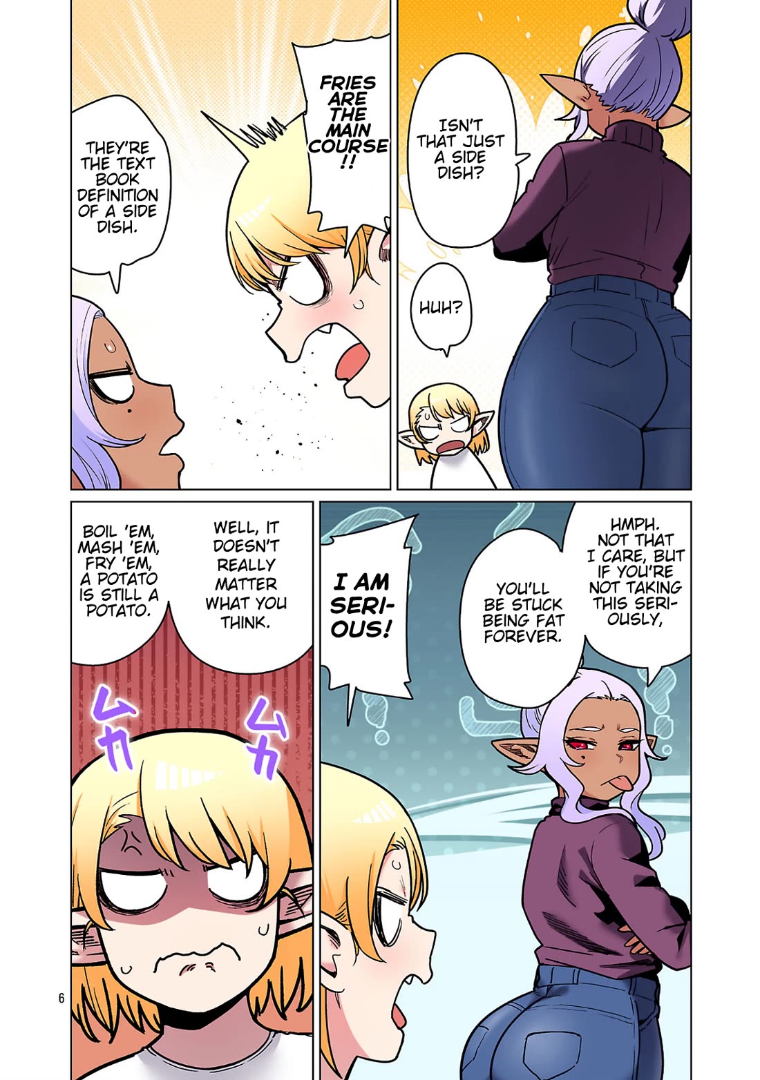 Shin Elf-san wa Yaserarenai. Chapter 24 page 7 - Chapter 24