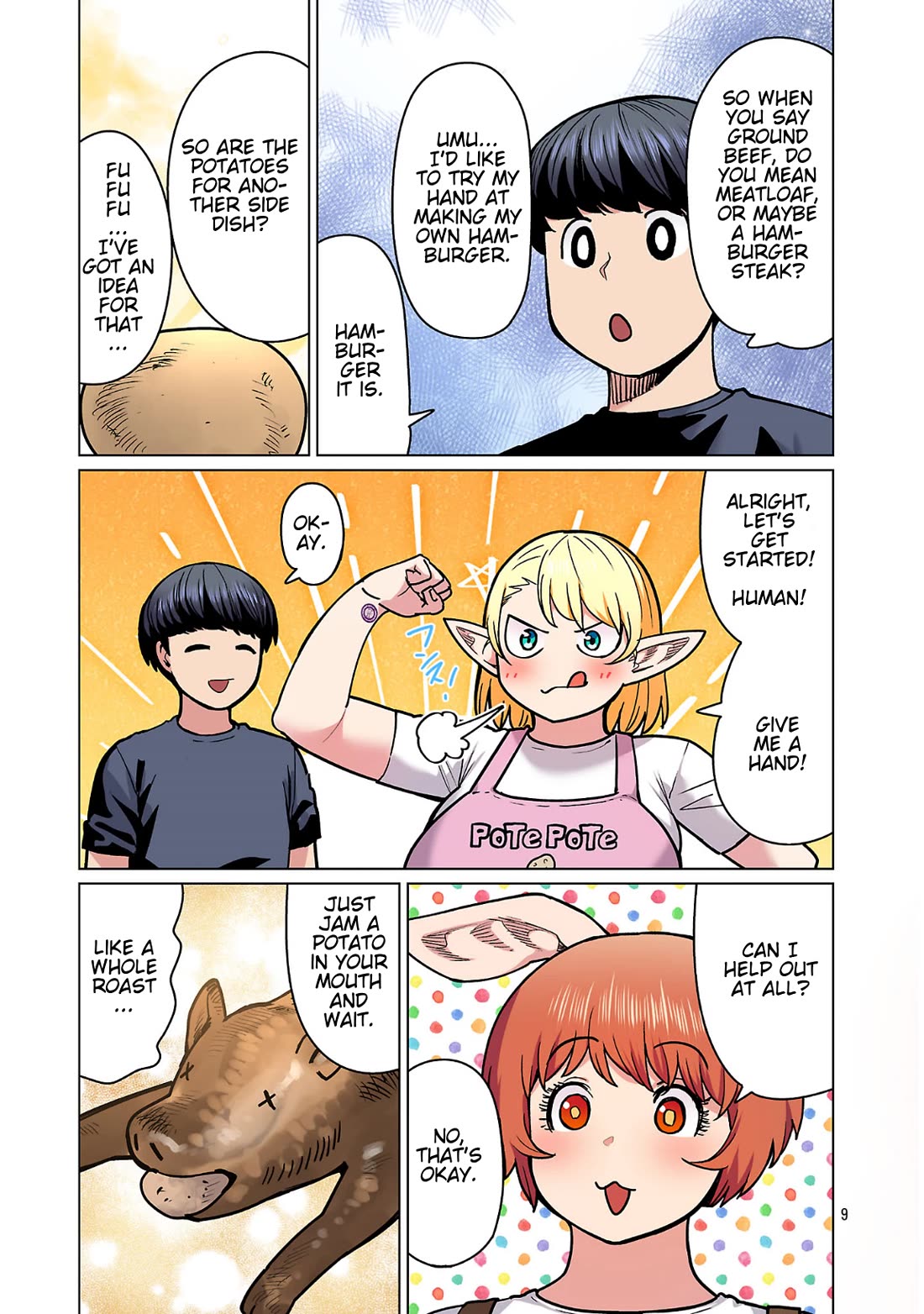 Shin Elf-san wa Yaserarenai. Chapter 25 page 10 - Chapter 25