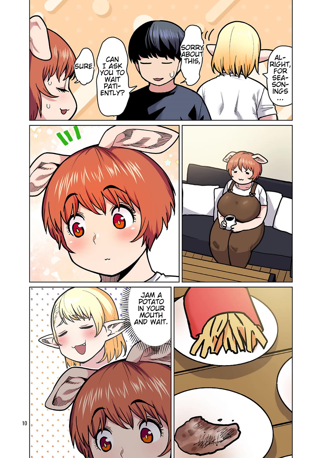 Shin Elf-san wa Yaserarenai. Chapter 25 page 11 - Chapter 25