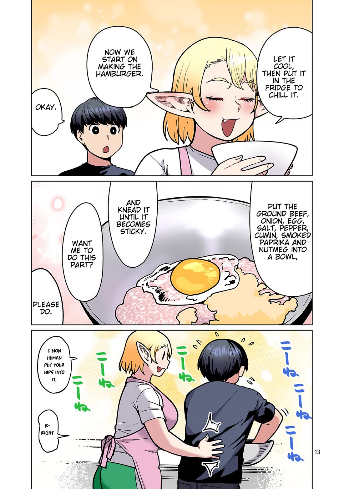 Shin Elf-san wa Yaserarenai. Chapter 25 page 14 - Chapter 25