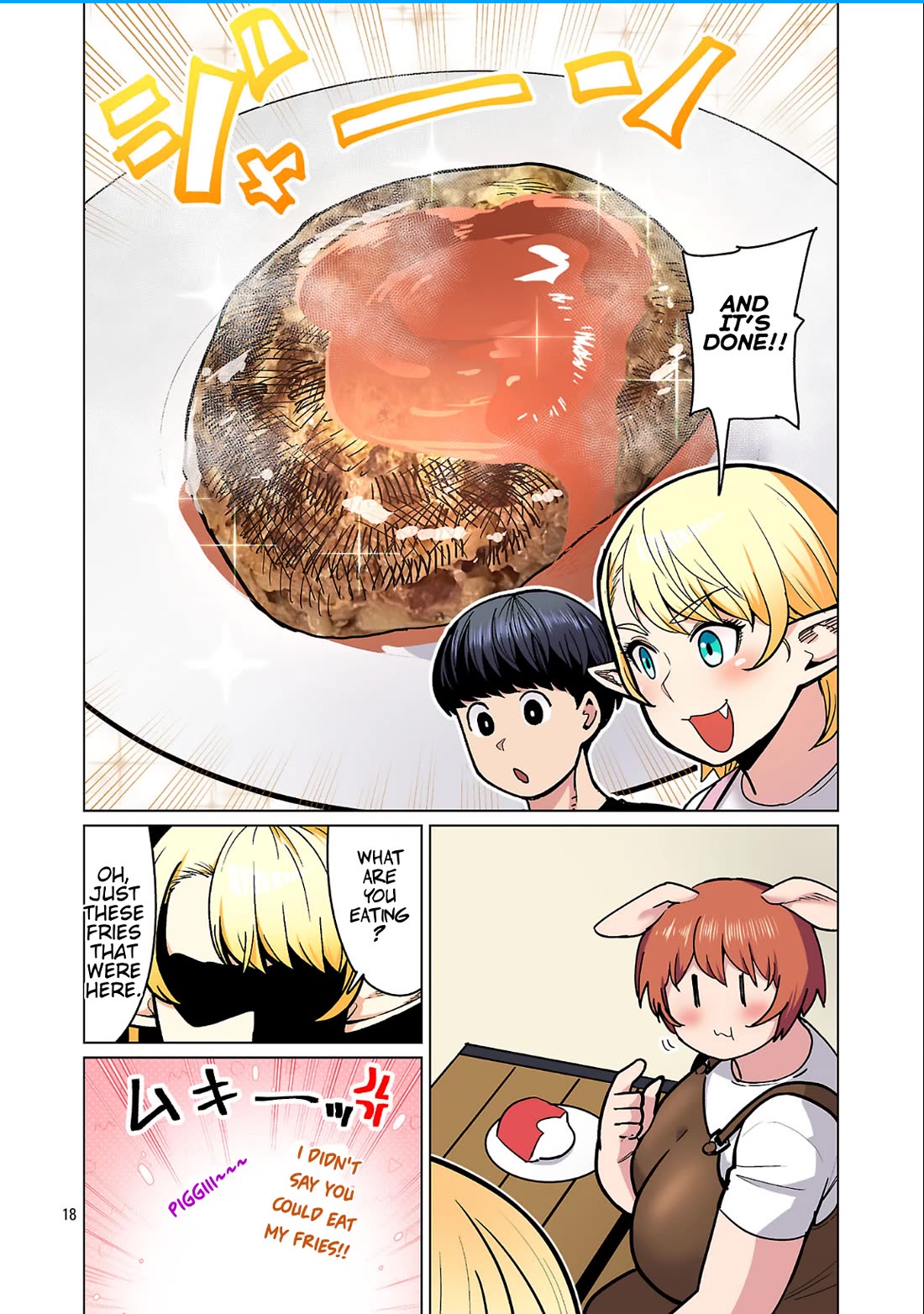 Shin Elf-san wa Yaserarenai. Chapter 25 page 19 - Chapter 25