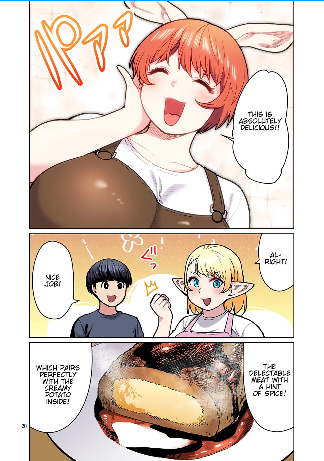 Shin Elf-san wa Yaserarenai. Chapter 25 page 21 - Chapter 25