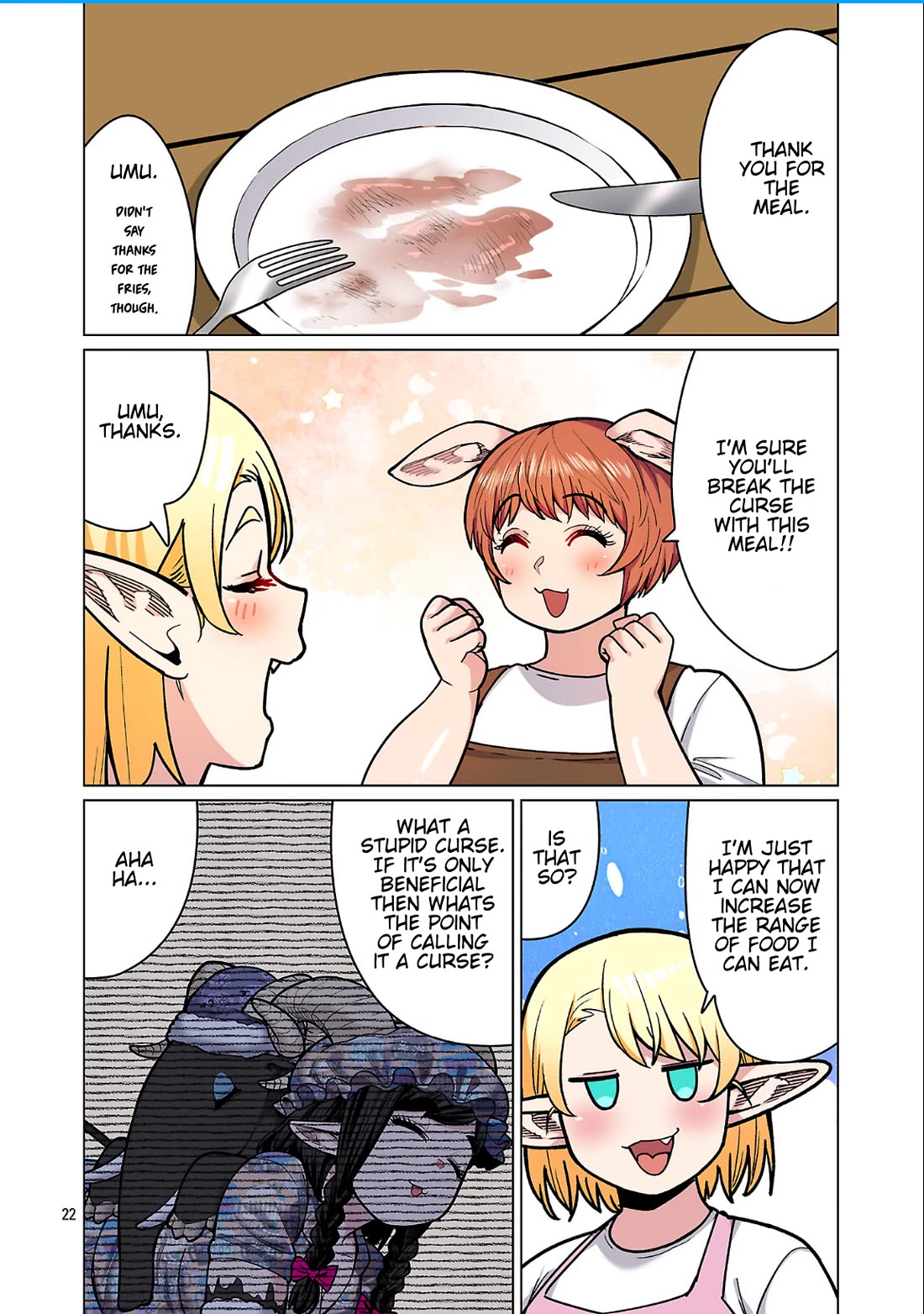 Shin Elf-san wa Yaserarenai. Chapter 25 page 23 - Chapter 25