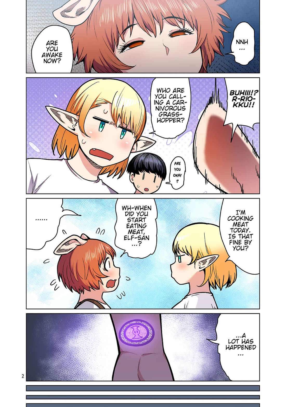 Shin Elf-san wa Yaserarenai. Chapter 25 page 3 - Chapter 25
