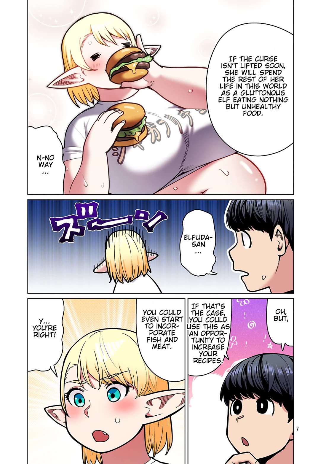 Shin Elf-san wa Yaserarenai. Chapter 25 page 8 - Chapter 25