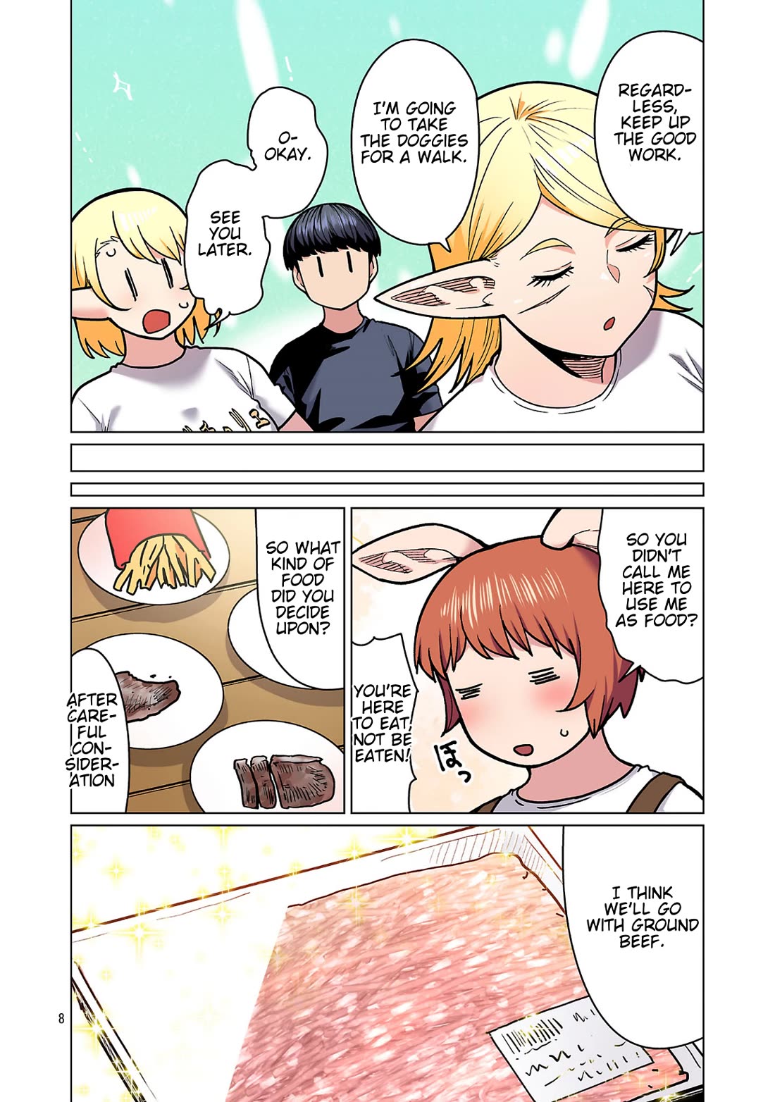 Shin Elf-san wa Yaserarenai. Chapter 25 page 9 - Chapter 25