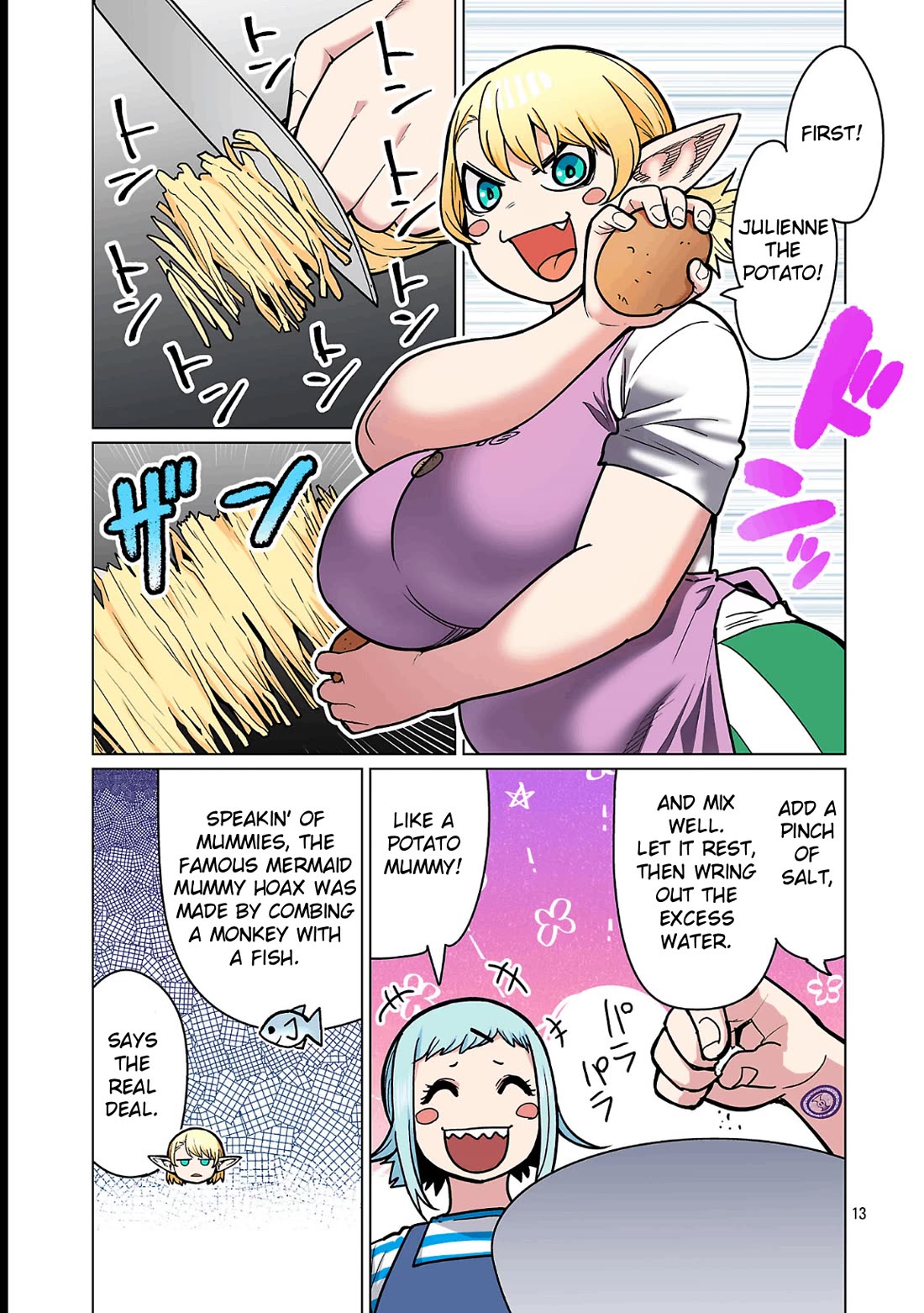Shin Elf-san wa Yaserarenai. Chapter 26 page 14 - Chapter 26