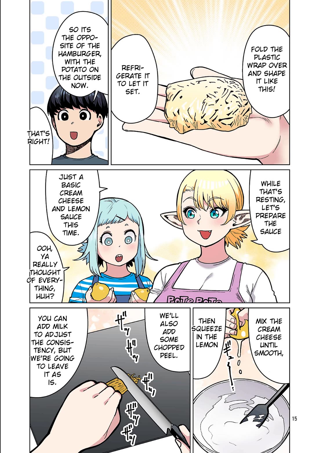 Shin Elf-san wa Yaserarenai. Chapter 26 page 16 - Chapter 26