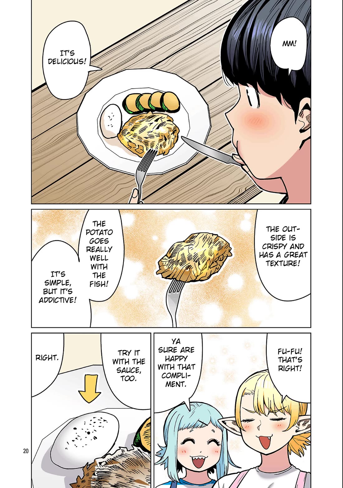 Shin Elf-san wa Yaserarenai. Chapter 26 page 21 - Chapter 26