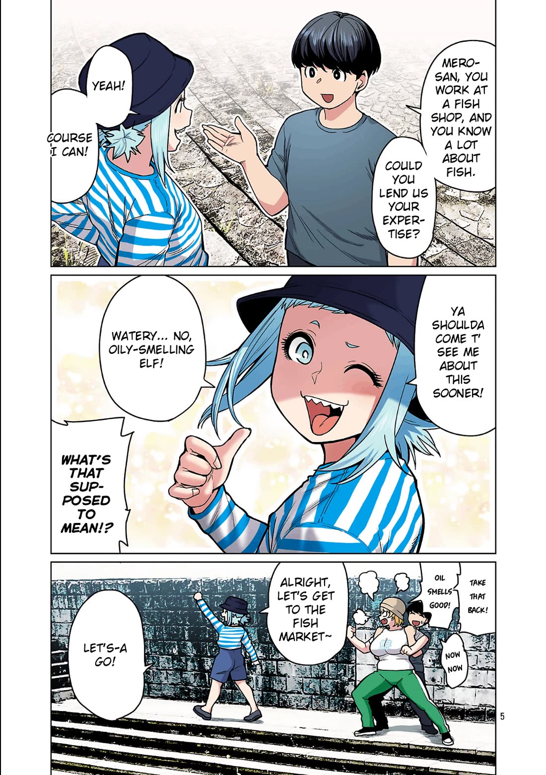 Shin Elf-san wa Yaserarenai. Chapter 26 page 6 - Chapter 26
