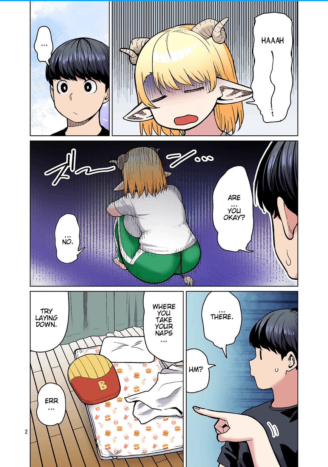 Shin Elf-san wa Yaserarenai. Chapter 28 page 4 - Chapter 28: Fasting Turn