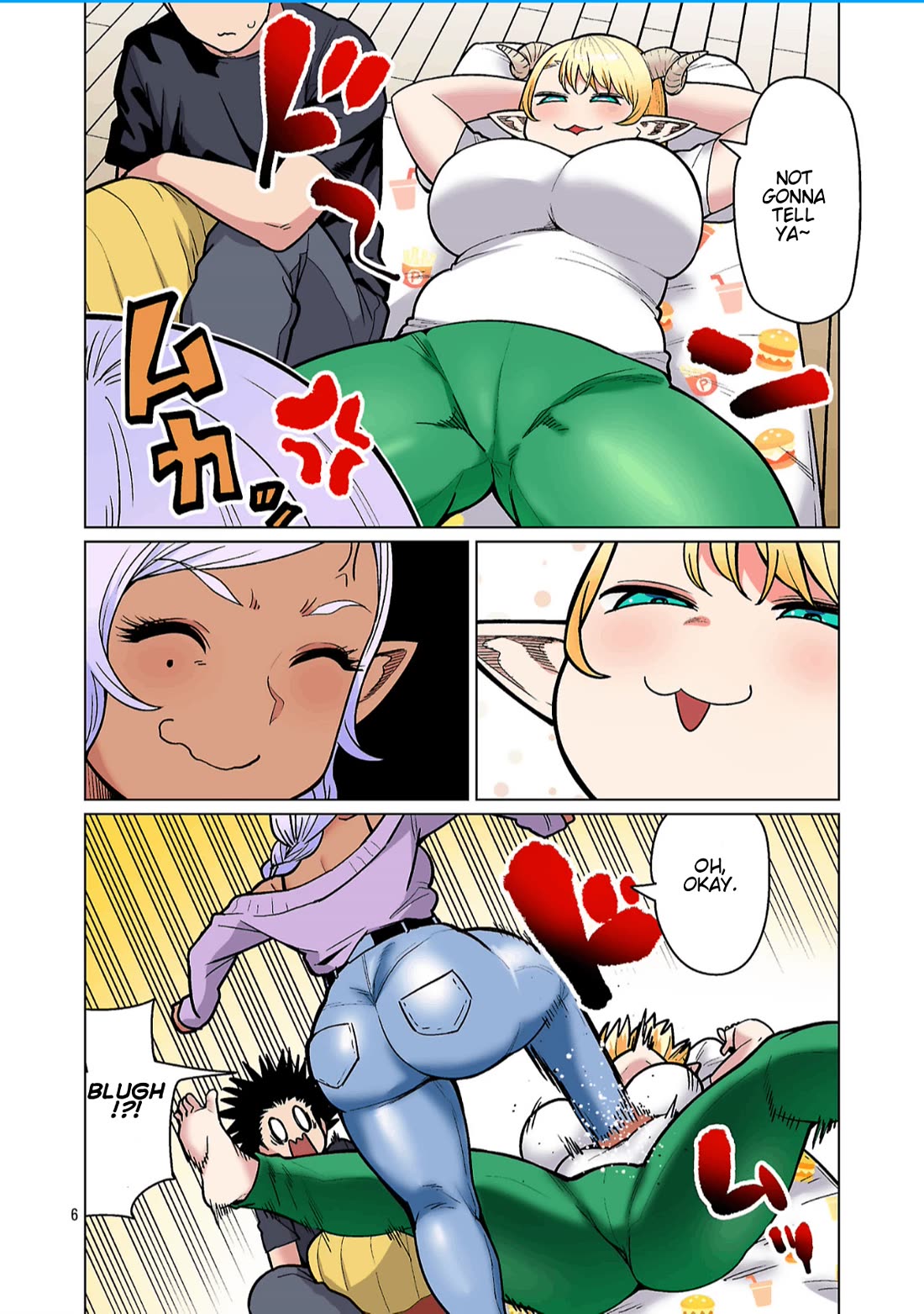 Shin Elf-san wa Yaserarenai. Chapter 28 page 8 - Chapter 28: Fasting Turn